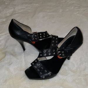 Michael Kors black strappy sandals